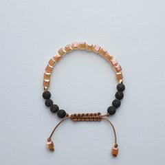 Glass Diffuser Bracelet (PEACHES & CREAM)