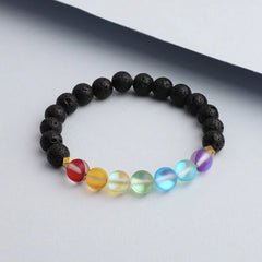 Glow Glass Chakra Bracelet