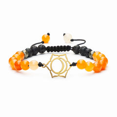 Sacral Chakra Diffuser Bracelet