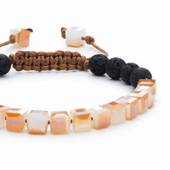 Glass Diffuser Bracelet (PEACHES & CREAM)