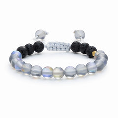 Kids Glow Glass Adjustable Bracelet (Grey)