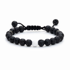 Kids White Howlite Diffuser Bracelet