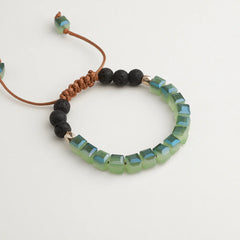 Kids Glass Diffuser Bracelet (Seafoam Green)