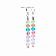 Glow Glass Rainbow Earrings
