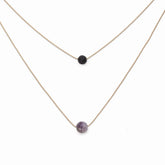 Pure Diffuser Necklace - Amethyst