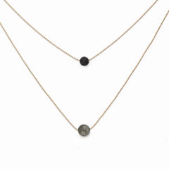 Pure Diffuser Necklace - Pyrite