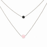 Pure Diffuser Necklace - Rose Quartz