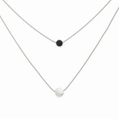 Pure Diffuser Necklace - White Howlite