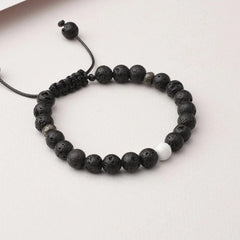 Kids White Howlite Diffuser Bracelet
