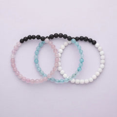 Diffuser Bracelet 3-Pack (Blue/Pink)
