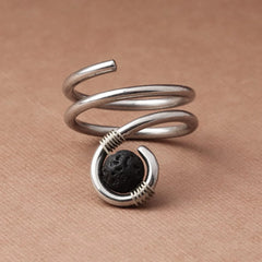 Sacred Spiral Diffuser Ring