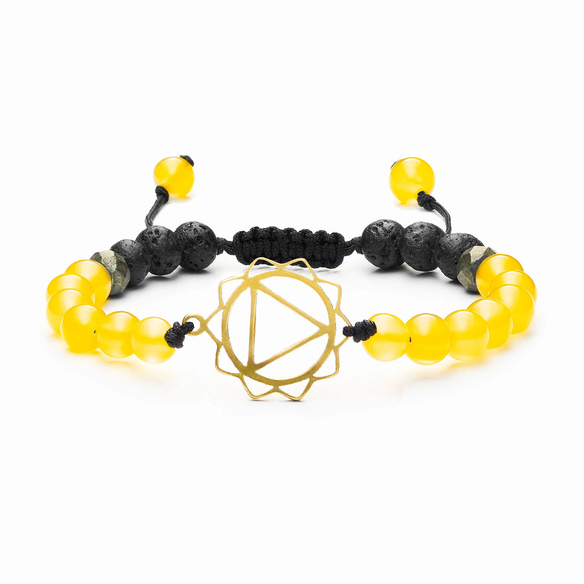 Solar Plexus Chakra Diffuser Bracelet