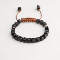 Kids Glass Diffuser Bracelet (Obsidian)