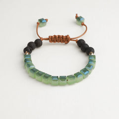 Kids Glass Diffuser Bracelet (Seafoam Green)