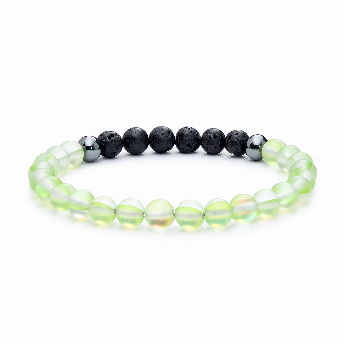 Glow Glass Diffuser Bracelet (Green)