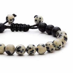 Kids Dalmatian Jasper Bracelet