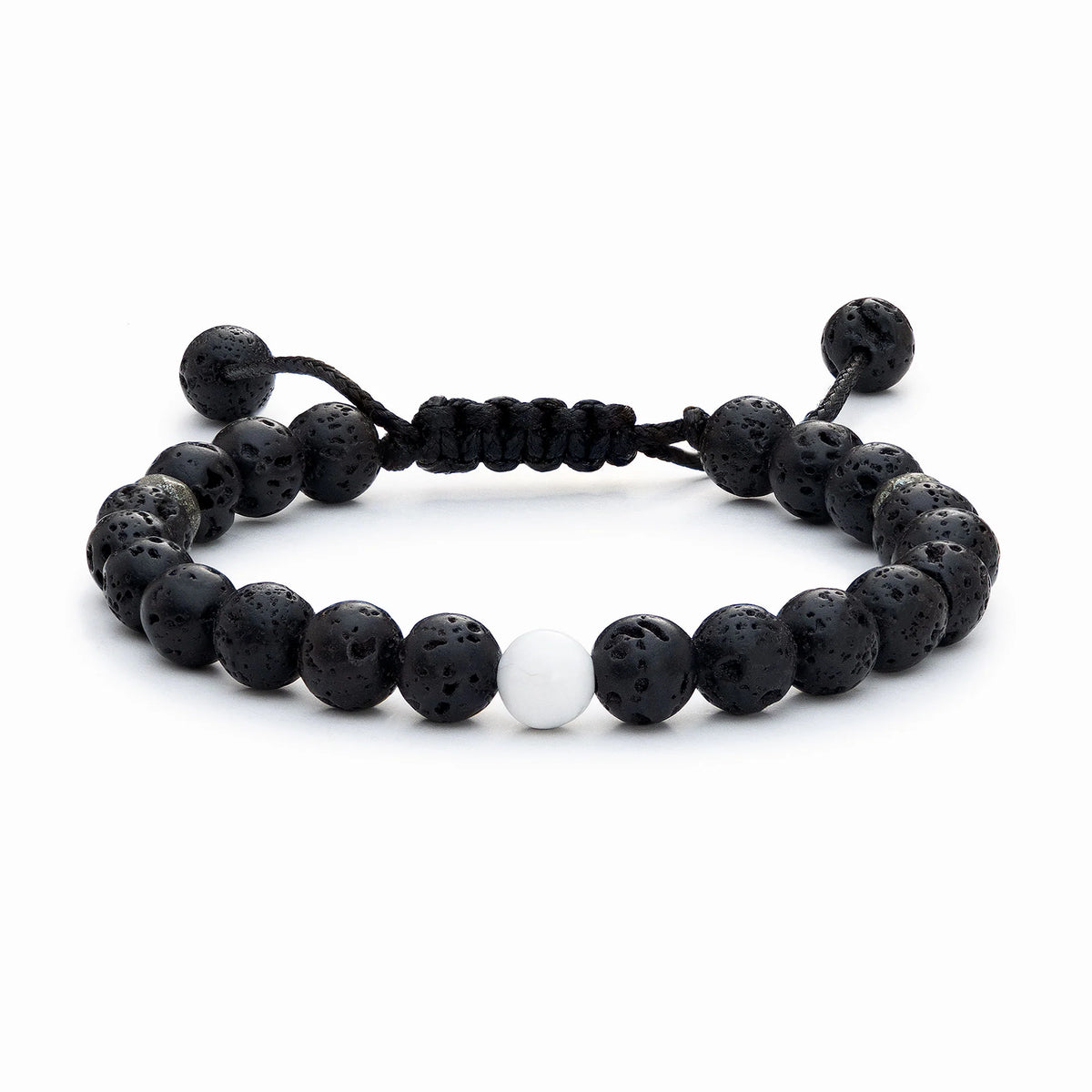 Kids White Howlite Diffuser Bracelet