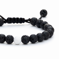 Kids White Howlite Diffuser Bracelet