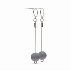 Glow Glass Drop Earrings