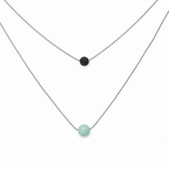 Pure Diffuser Necklace - Amazonite