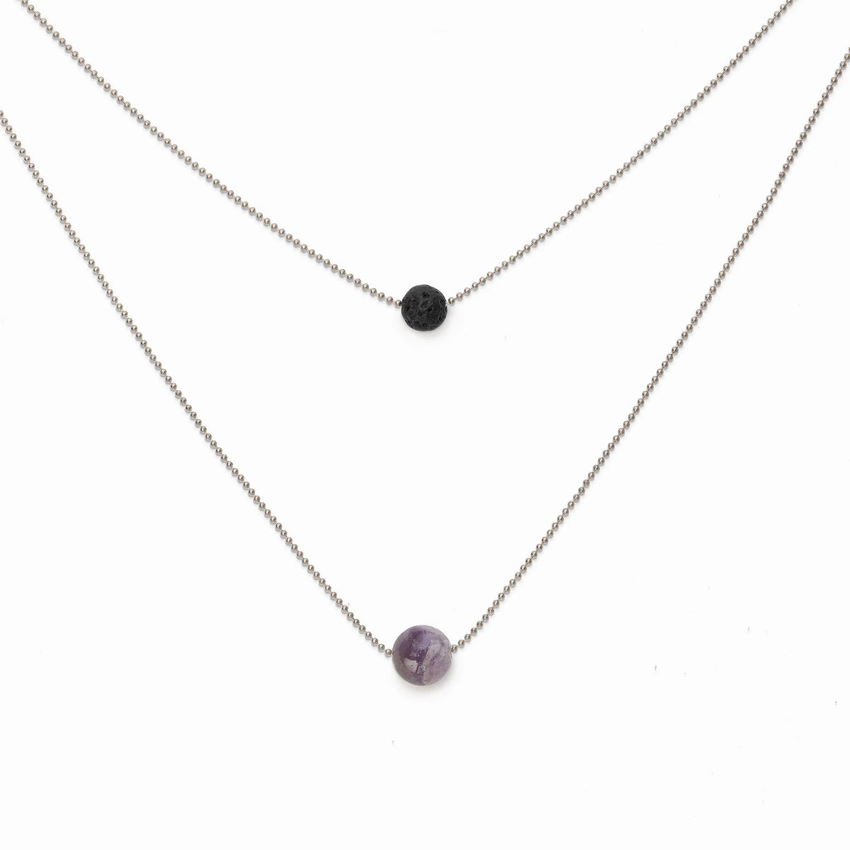 Pure Diffuser Necklace - Amethyst