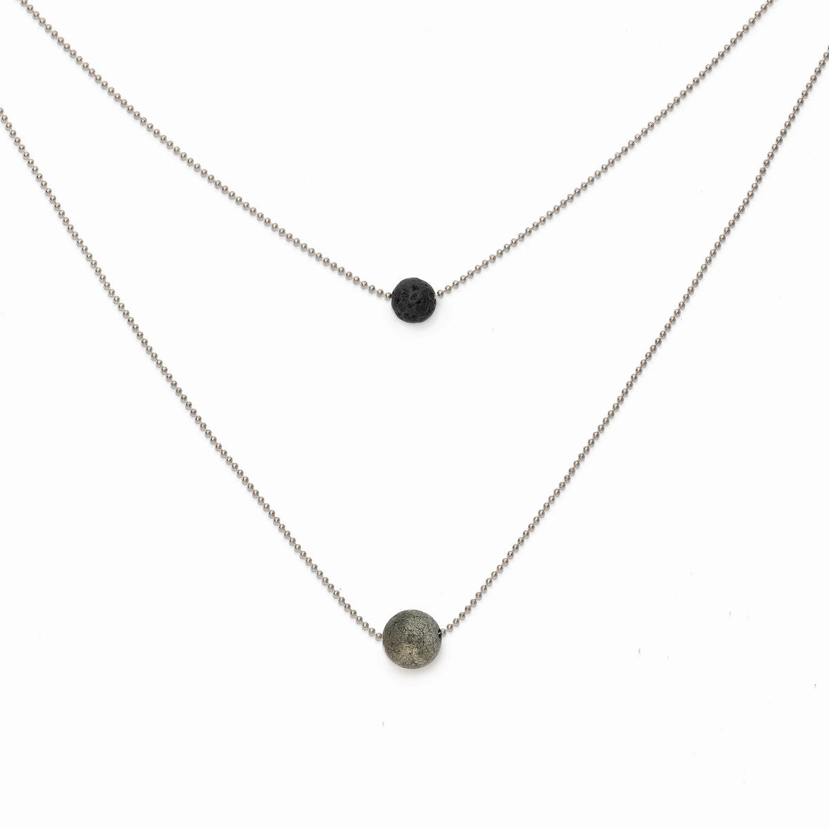 Pure Diffuser Necklace - Pyrite