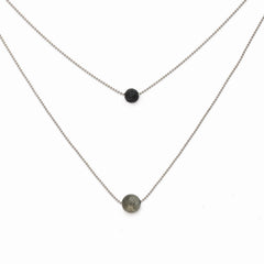 Pure Diffuser Necklace - Pyrite