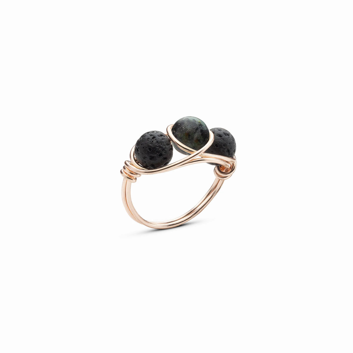 African Turquoise Diffuser Ring
